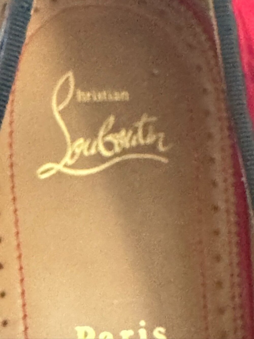 Christian Louboutin Dandelion Black Patent Leather Tuxedo Loafers 9 - Picture 4 of 10